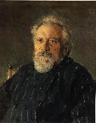 Valentin Serov Portrait of Nikolai Leskov oil painting